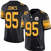 Nike Men & Women & Youth Steelers 95 Jarvis Jones Black Color Rush Limited Jersey,baseball caps,new era cap wholesale,wholesale hats
